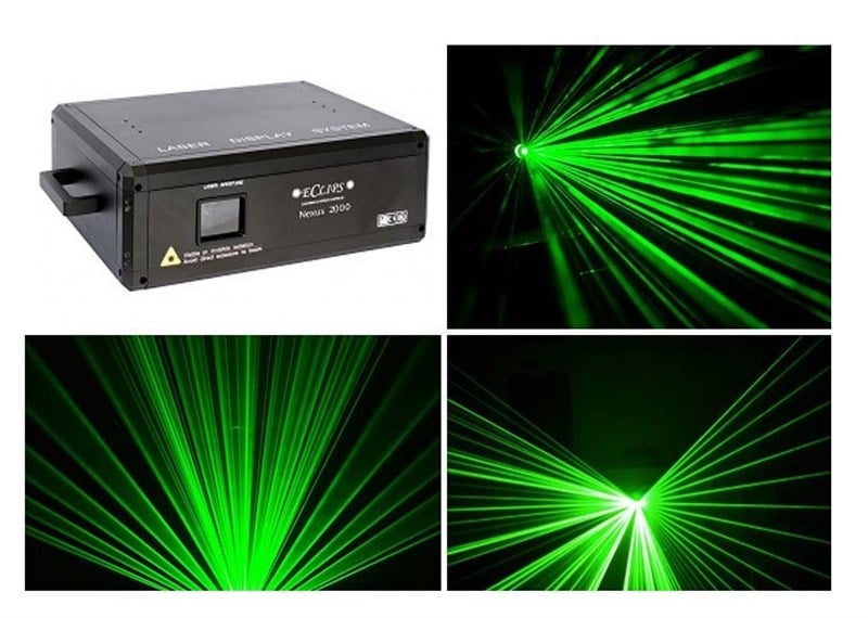 Eclips NEXUS-10000 PC-Laptop Uyumlu 10W Yeşil Lazer Işık