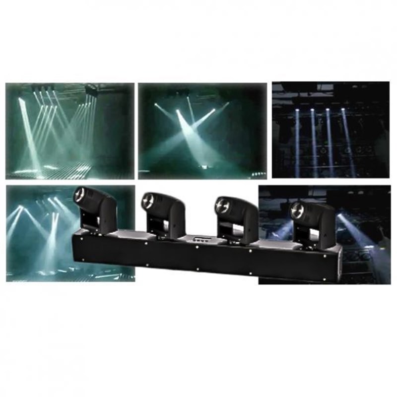 Eclips Pocket Beam Beyaz Ledli 4x10 Watt Beam Efekt Moving Head