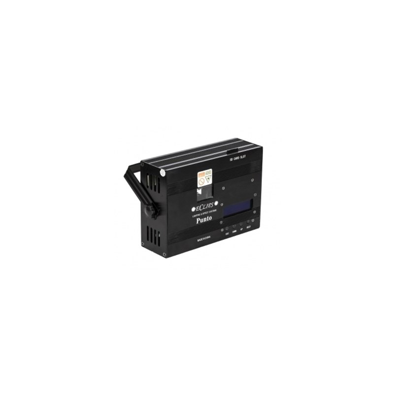 Eclips Punto 80mW SD Card Girişli Gobolu Yeşil Lazer Işık