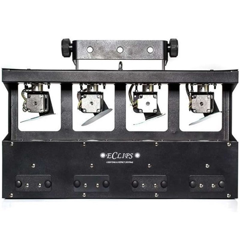 Eclips Quad Gobo 4 Aynalı Gobolu Renkli Led Efekt Işık