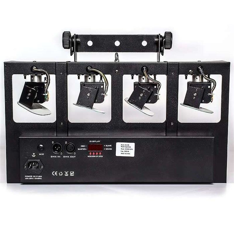 Eclips Quad Gobo 4 Aynalı RGBW Led Gobo Efekt Işık