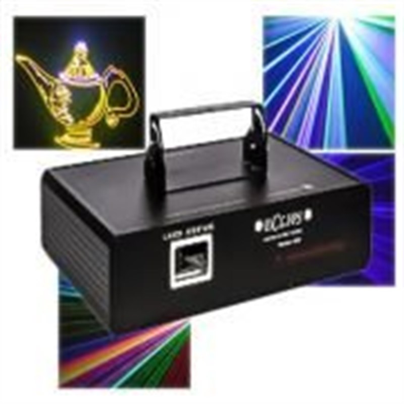Eclips Rainbow-2000 7 Renk Software Dahil 2 Watt Lazer Işık