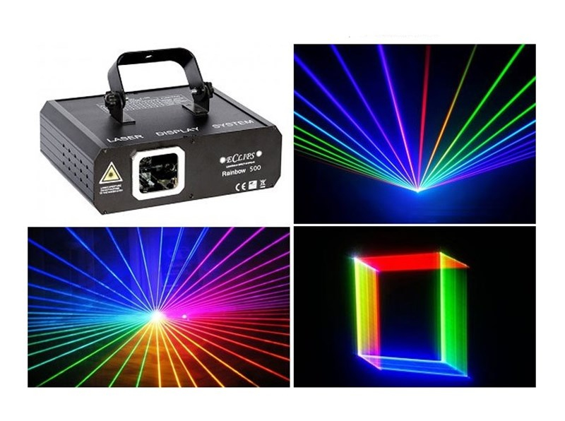 Eclips Rainbow-500 7-Renk 500 mW Lazer Işık