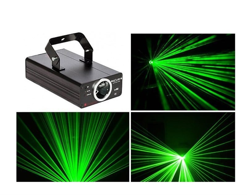 Eclips X-80 Sese Duyarlı 80 mW Yeşil Lazer Işık