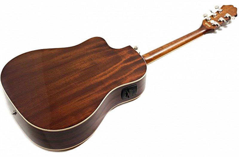 Epiphone AJ-220SCE Naturel Solid Top Elektro Akustik Gitar