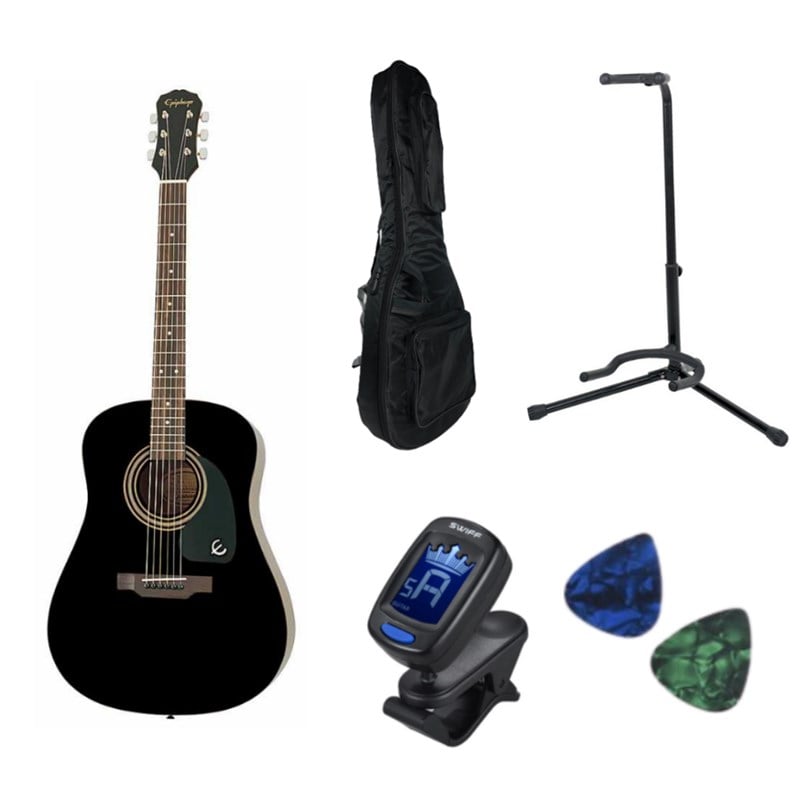 Epiphone DR-100 Ebony Akustik Gitar