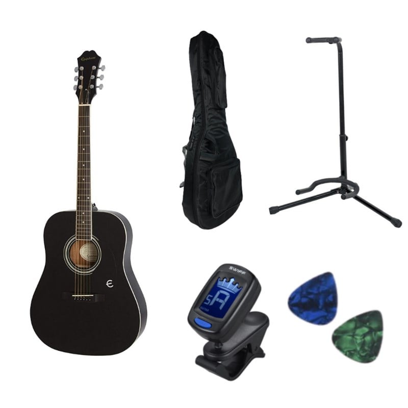 Epiphone FT-100 Ebony Akustik Gitar