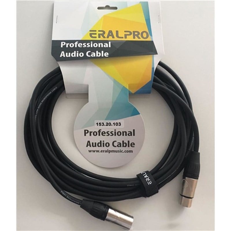 Eralppro 153.20.103 Mikrofon Kablos XLR erkek-XLR dişi