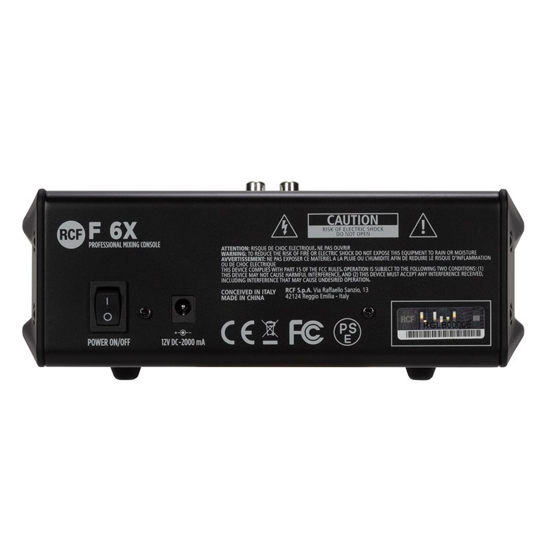 F6X 6 Kanal Efektli Deck Mikser