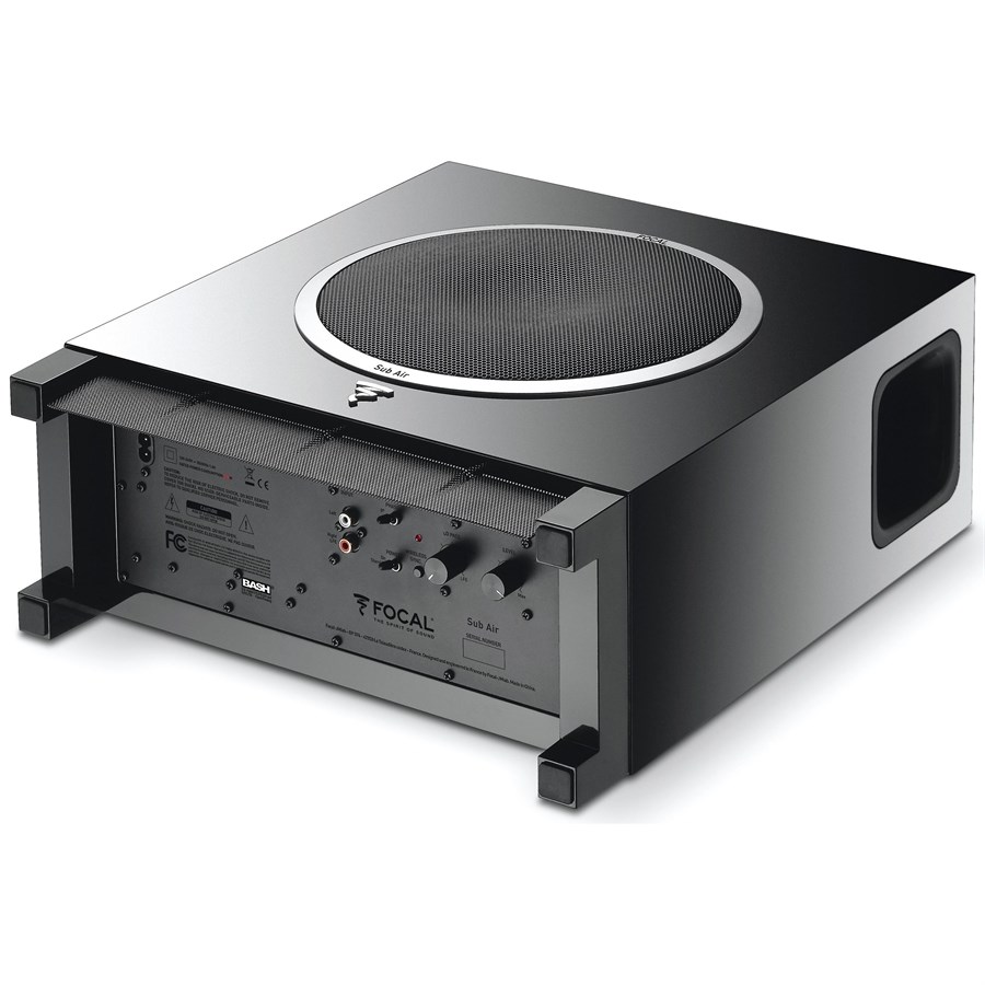 Focal Pack Dome 5.1 Flax & Sub Air Ev Sinema Kablosuz Subwoofer (Black)