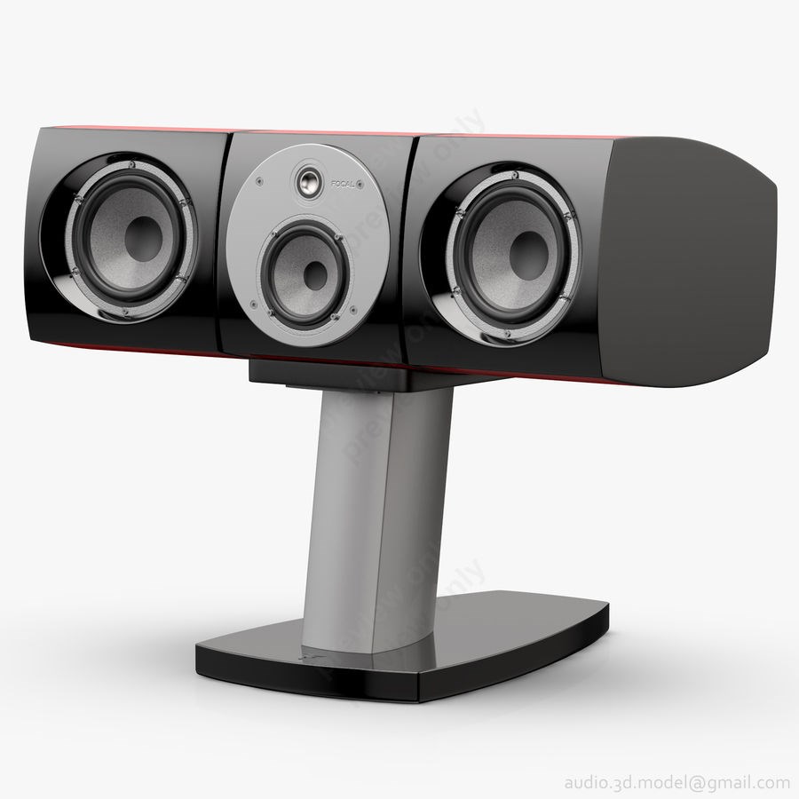 Focal Viva Center Utopia 600W 3 Yollu Ev Sinema Hoparlör