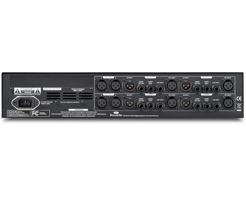 Focusrite ISA 428 MkII 4 Kanal Analog Mikrofon Preamplifikatörü