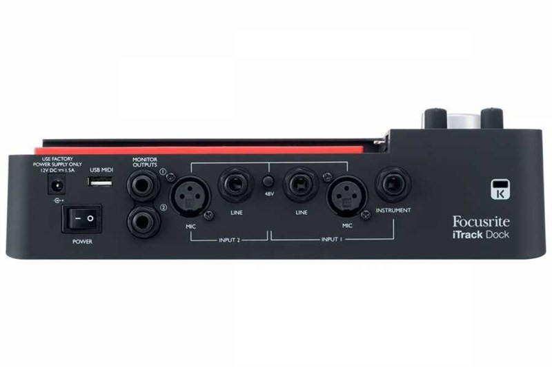Focusrite iTrack Dock Studio iPAD Uyumlu Taşınabilir Stüdyo Paketi