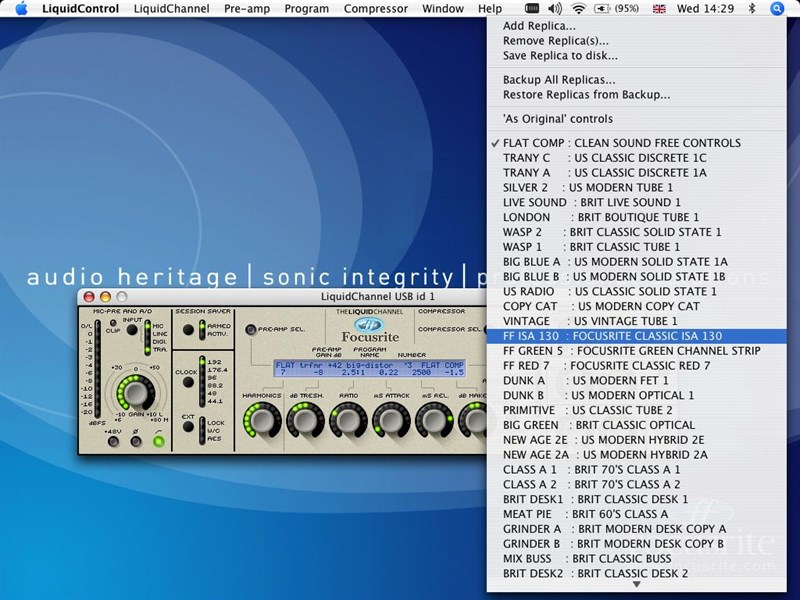 Focusrite Liquid Channel Liquid Teknoloji Kanal Şeridi