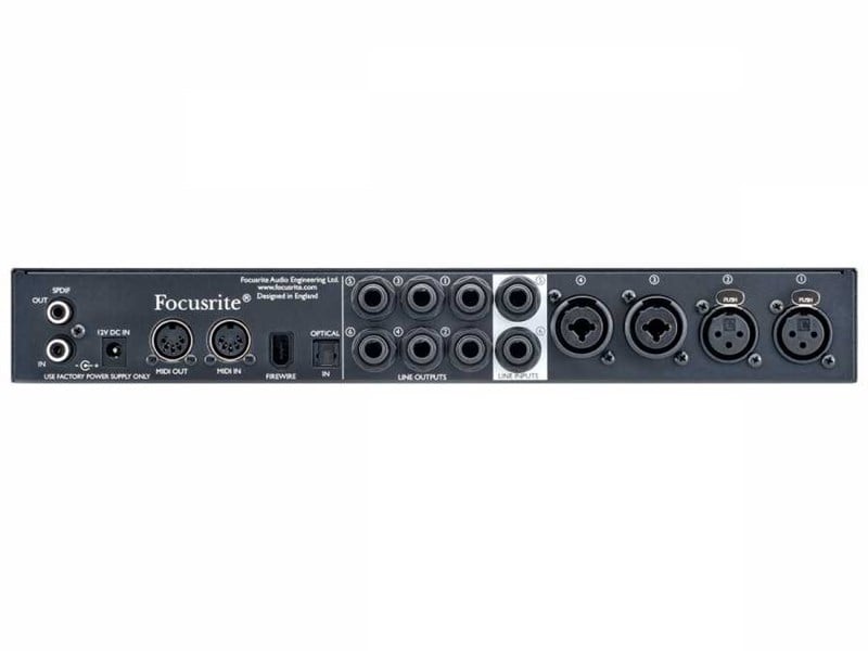 Focusrite Saffire Pro 26 Firewire 18 Giriş 8 Çıkışlı 4 Kanal Ses Kartı