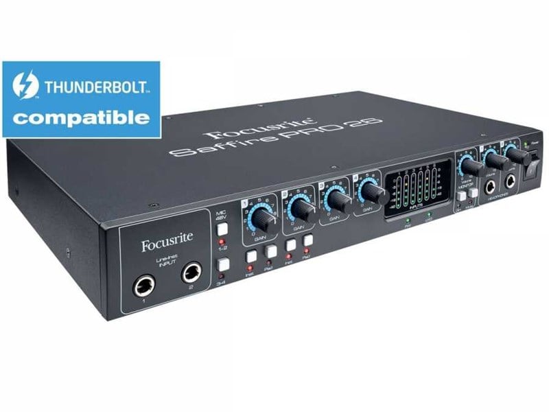 Focusrite Saffire Pro 26 Firewire 18 Giriş 8 Çıkışlı 4 Kanal Ses Kartı
