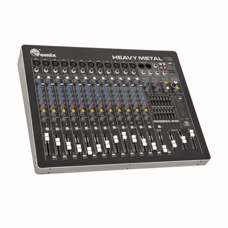 Fomix HM-12 - 12 Mono 1 Stereo Kanal Deck Mikser