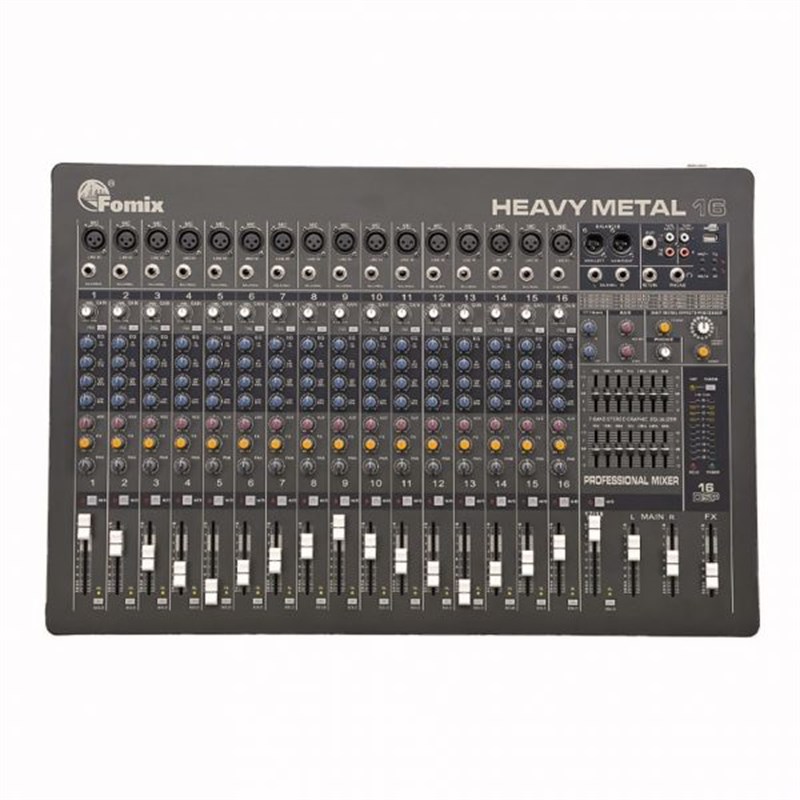 Fomix HM-16 Ses Mikseri 16 Kanallı