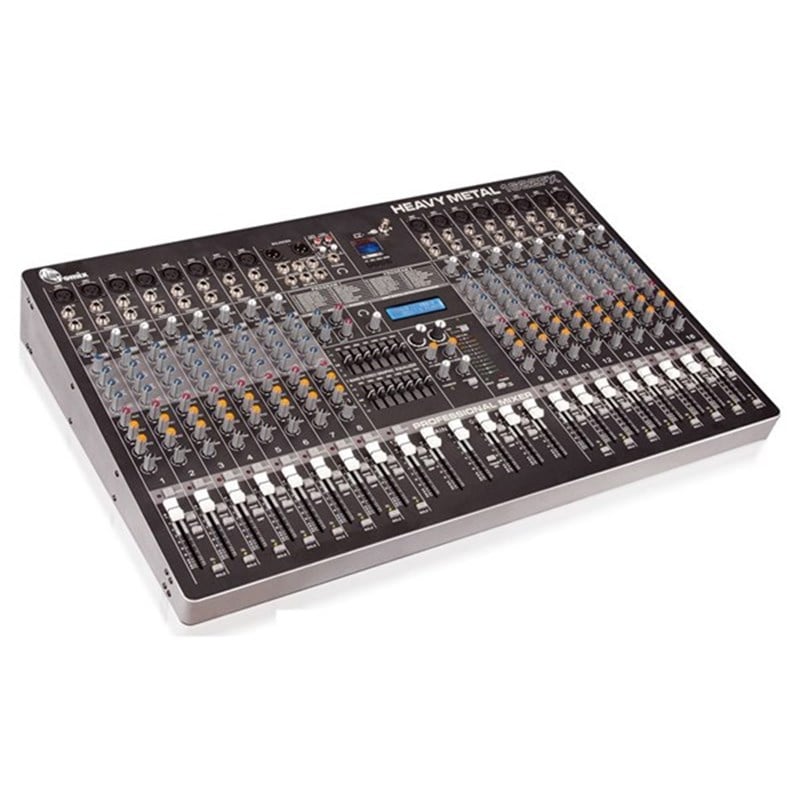 Fomix HM 1622FX 18 Giriş, Çift Efekt, Usb/Mp3 Deck Mikser