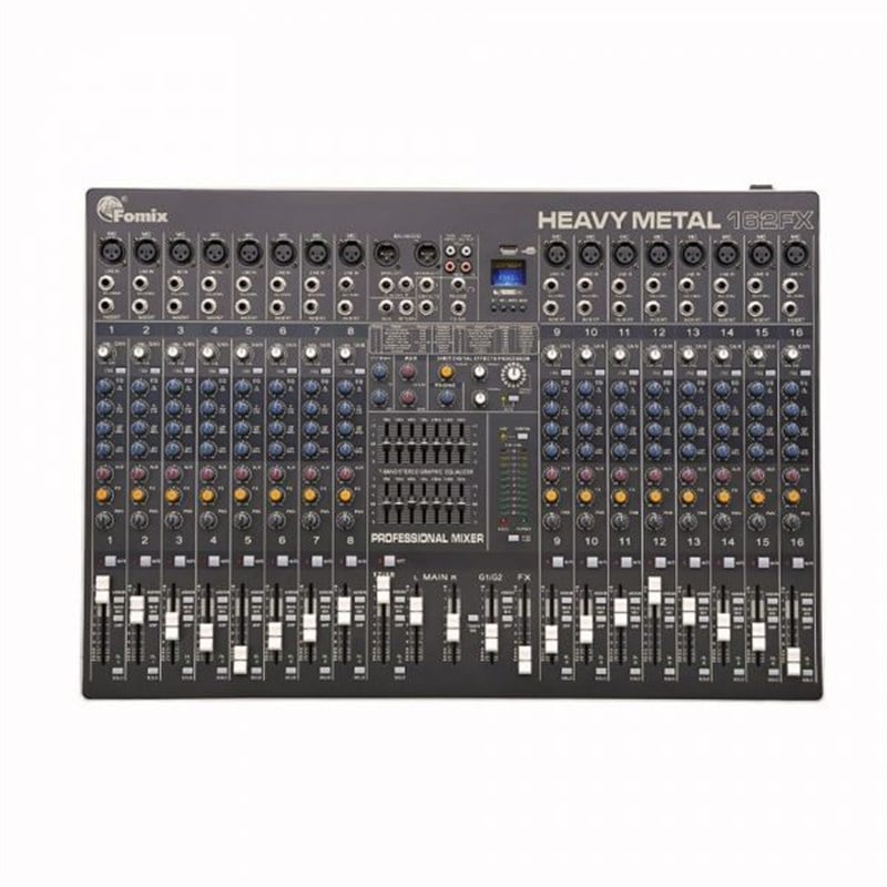 Fomix HM-162FX - 16 Mono 1 Stereo Kanal Ses Mikseri