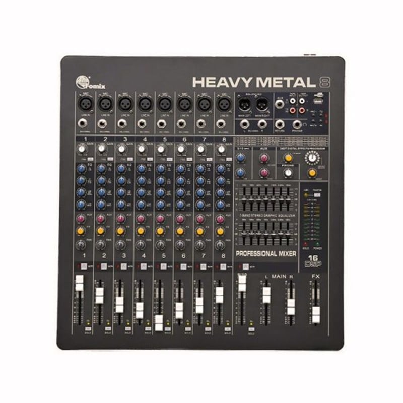 Fomix HM-8 - 10 Girişli Ses Mikseri