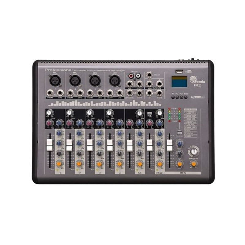 Fomix IM-8 - 8 Kanallı Ses Mikseri