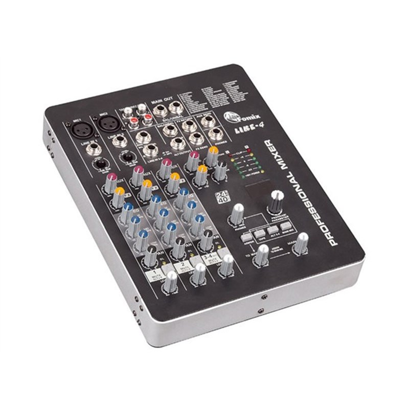 Fomix LIKE 4 - 2 Mono 1 Stereo Kanal, Usb/Mp3 Player, Efektli Deck Mikser