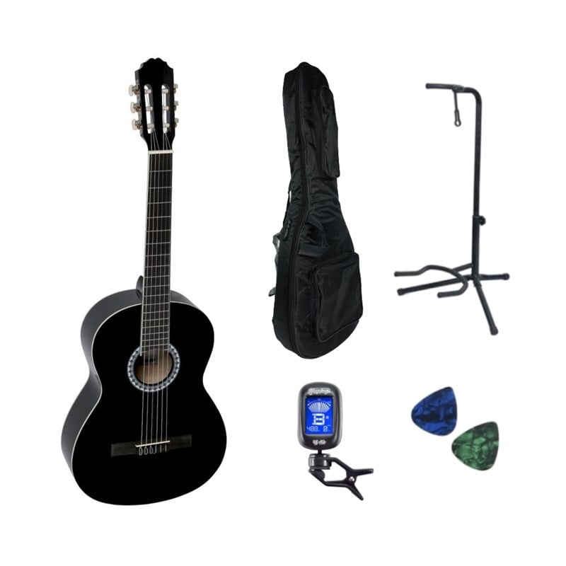 Gewa PS510156 Pure Basic Siyah Klasik Gitar