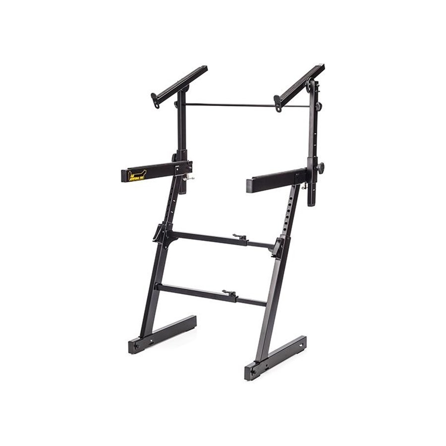 Hercules HCKS 410 B Çift Katlı Z Stil Auto Lock Klavye, Mikser, DJ Standı