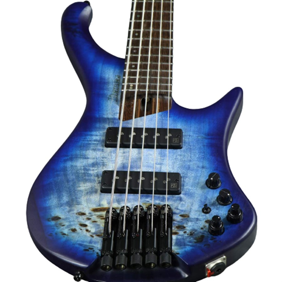Ibanez EHB1505-PLF Pacific Blue Burst Flat 5 Telli Bas Gitar