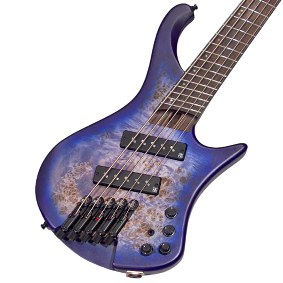 Ibanez EHB1505-PLF Pacific Blue Burst Flat 5 Telli Bas Gitar