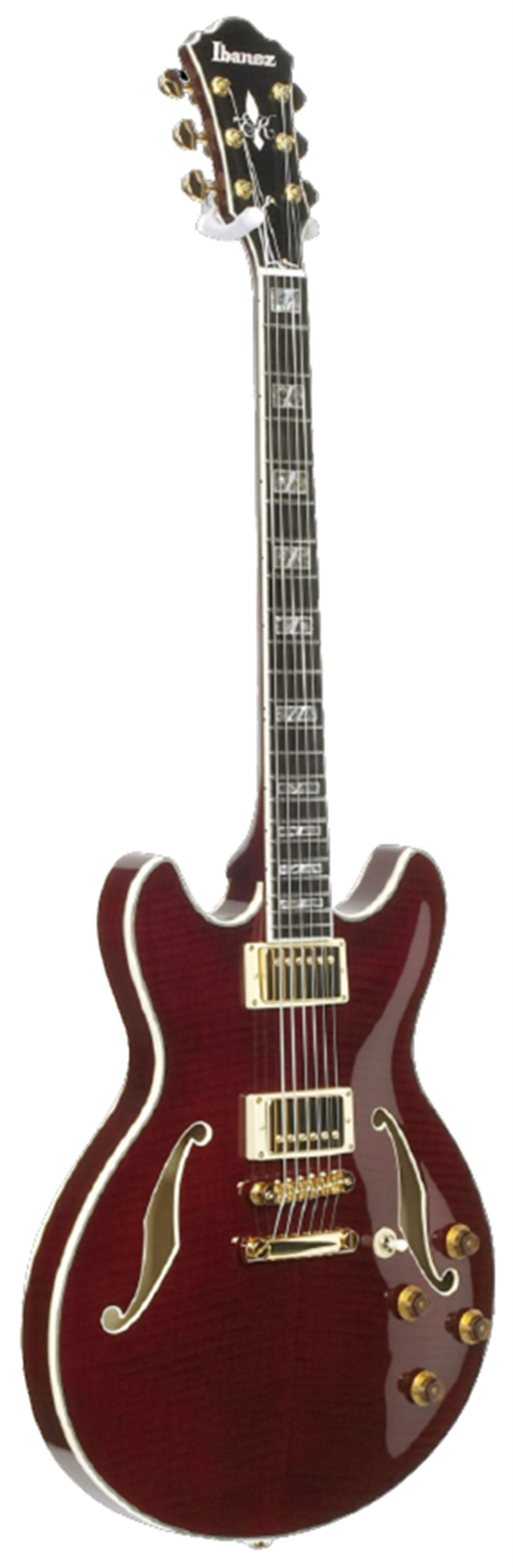 Ibanez EKM100-WRD Yarı Akustik Wine Red Elektro Gitar