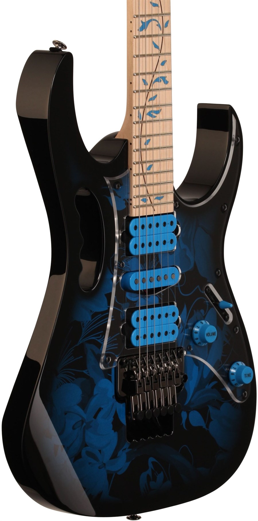 Ibanez JEM77P-BFP Blue Floral Pattern 6 Telli  Elektro Gitar