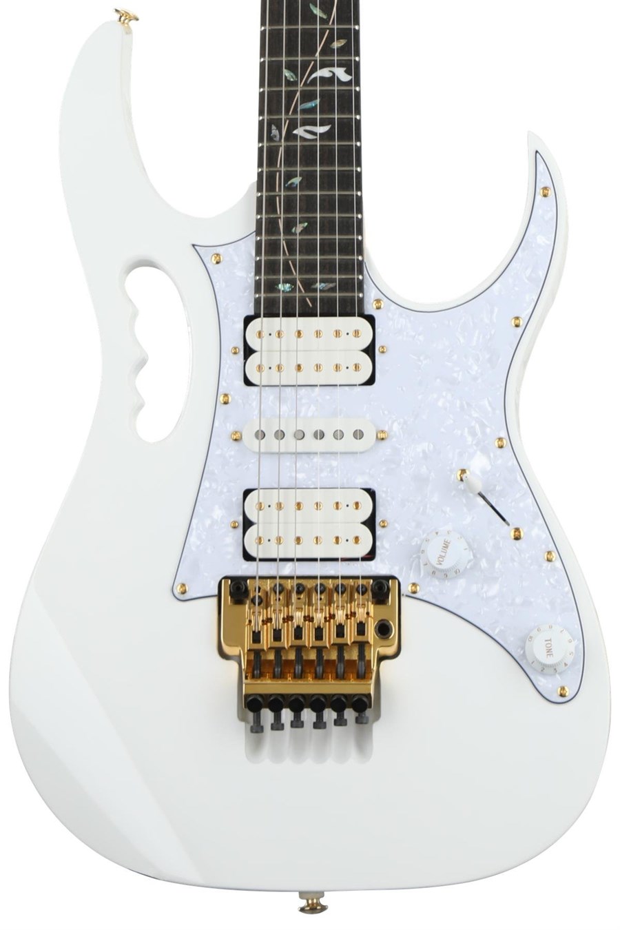 Ibanez JEM7VP-WH Premium Beyaz Elektro Gitar