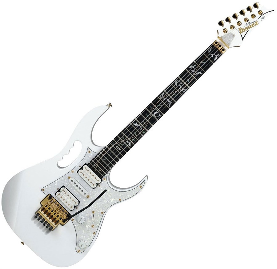 Ibanez JEM7VP-WH Premium Beyaz Elektro Gitar
