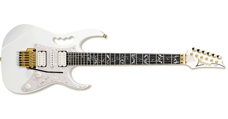 Ibanez JEM7VP-WH Premium Beyaz Elektro Gitar