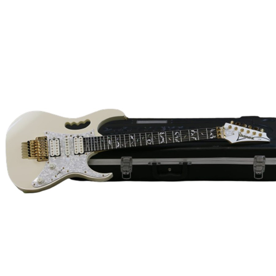 Ibanez JEM7VP-WH Premium Beyaz Elektro Gitar