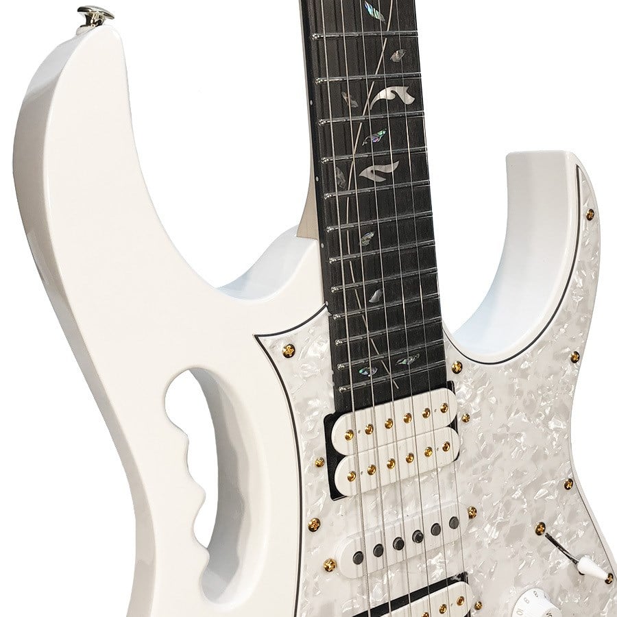 Ibanez JEM7VP-WH Premium Beyaz Elektro Gitar