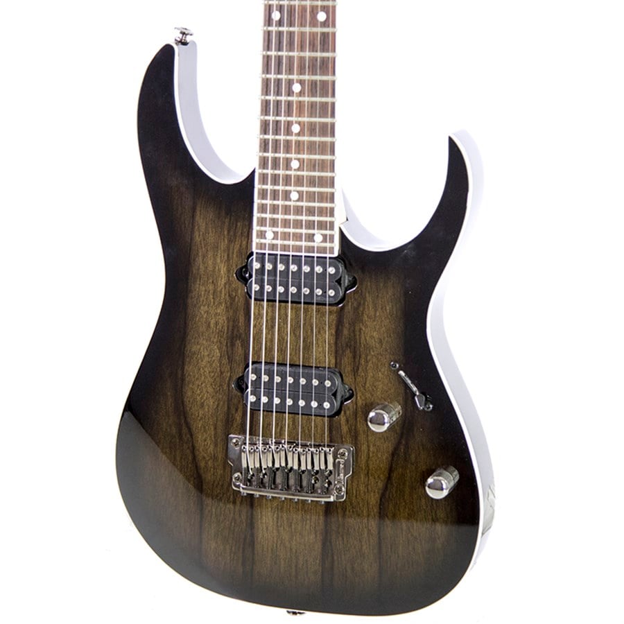 Ibanez RG752LWFX-AGB Anvil Gray Burst 7 Telli Elektro Gitar
