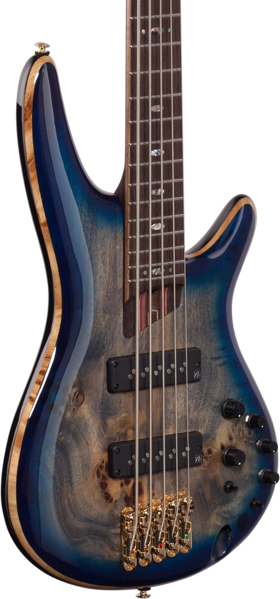 Ibanez SR2605-CBB 5 Telli Cerulean Blue Burst Elektro Bas Gitar