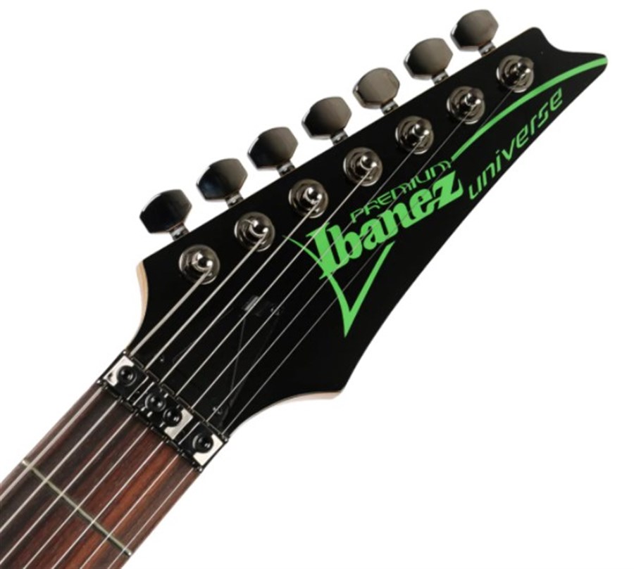 Ibanez UV70P BK 7 Telli Siyah  Elektro Gitar