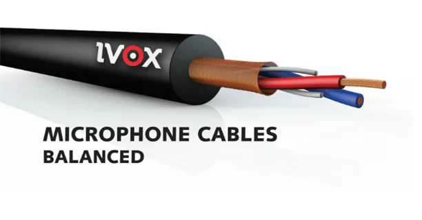 İvox VB 226 Ultimate 2x0,22 mm 1 Metre Siyah Mikrofon Kablosu