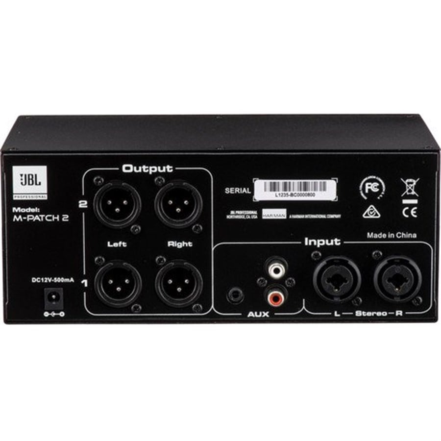 JBL MPATCH2 Stereo Kontrol ve Switch Kutusu