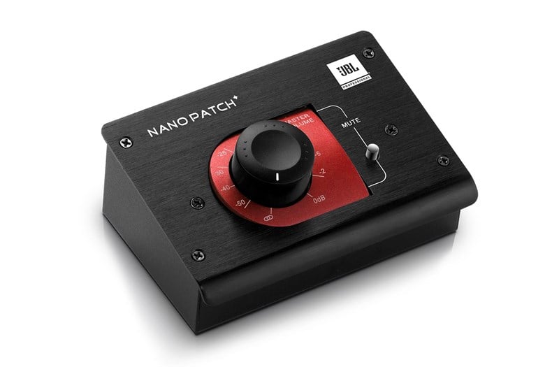 jbl NPATCH BLK Nano Patch+ Compact 2-Channel Passive Volume Controller