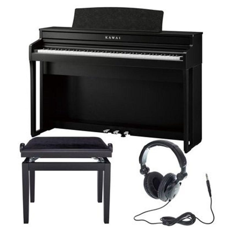 Kawai CA49B Siyah Dijital Piyano (Kawai Tabure + Kulaklık Hediye)