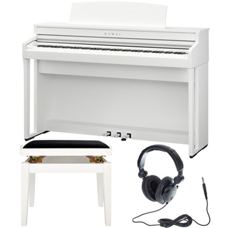 Kawai CA49W Beyaz Dijital Piyano (Kawai Tabure + Kulaklık Hediye)