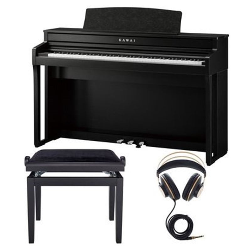 Kawai CA59B Siyah Dijital Piyano (Kawai Tabure + Kulaklık)