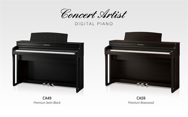 Kawai CA59R Gül Ağacı Rengi Dijital Piyano (Kawai Tabure+ Kulaklık)