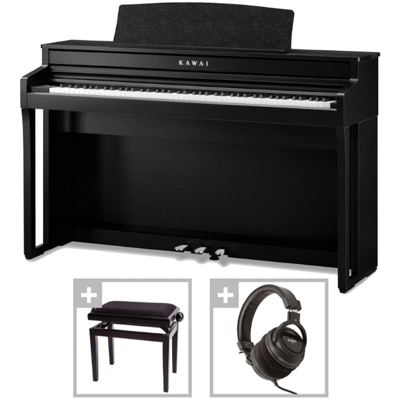 KAWAI CA78EP Dijital Duvar Piyanosu (Parlak Siyah)
