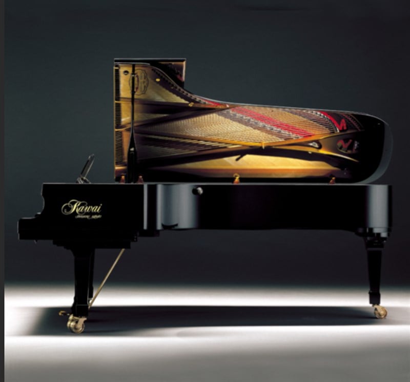 KAWAI EX-L M/PEP 276 CM Kuyruklu Piyano (Parlak Siyah)